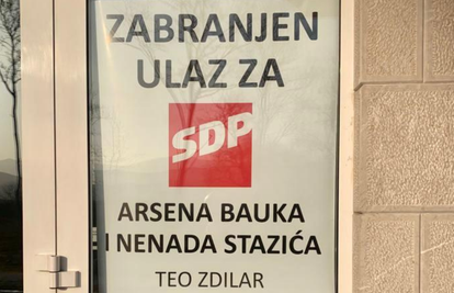 Imoćanin skinuo plakat kojime je zabranio ulazak SDP-ovaca u hotel: 'Neću se nikome ispričati'