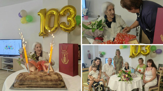 Baka Kate uz obitelj i prijatelje proslavila 103. rođendan