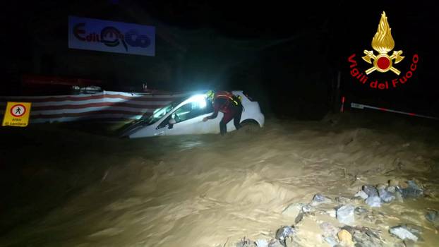 Flooding in Limone Piemonte