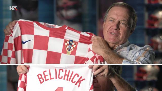 Legendarni Belichick ponosan je na porijeklo: Kad igra Hrvatska, izvučem ovaj dres i navijam...