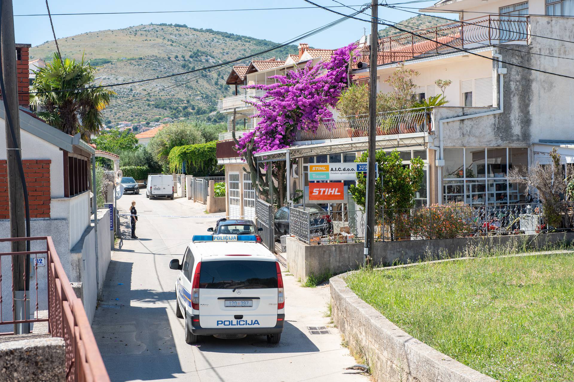 Trogir: Ulica u kojoj je napadač upucao muškarca u glavu i pobjegao