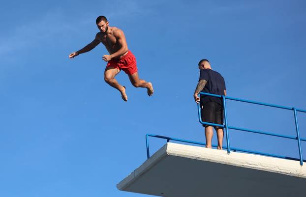 Split: Sportsko-humanitarno natjecanje "Najluđi skakač Hrvatske"