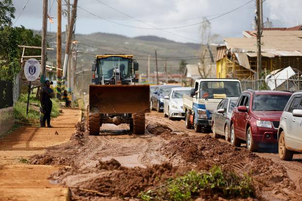 Aftermath of Hurricane Melissa, in Jamaica