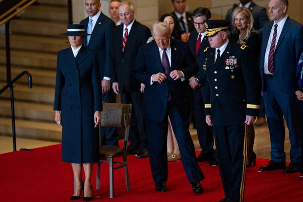 Inauguration ceremony for Trump's second presidential term