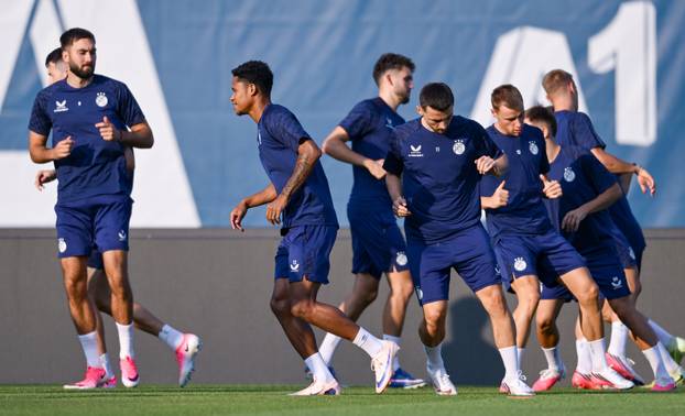 Zagreb: Trening igrača Dinama 