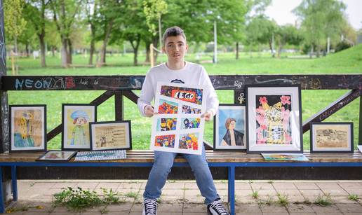 Jakov ima autizam, on pretoči na papir sve što proživi: 'Slike su moj glas, živim kroz njih'