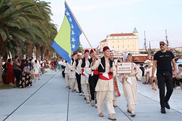 Split: Svečano otvorenje 5. CIOFF Međunarodnog festivala folklora Split 2026.