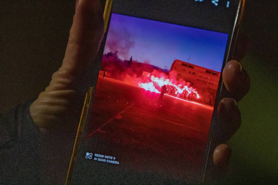 Pula: Požar na krovu Osnovne škole Veruda