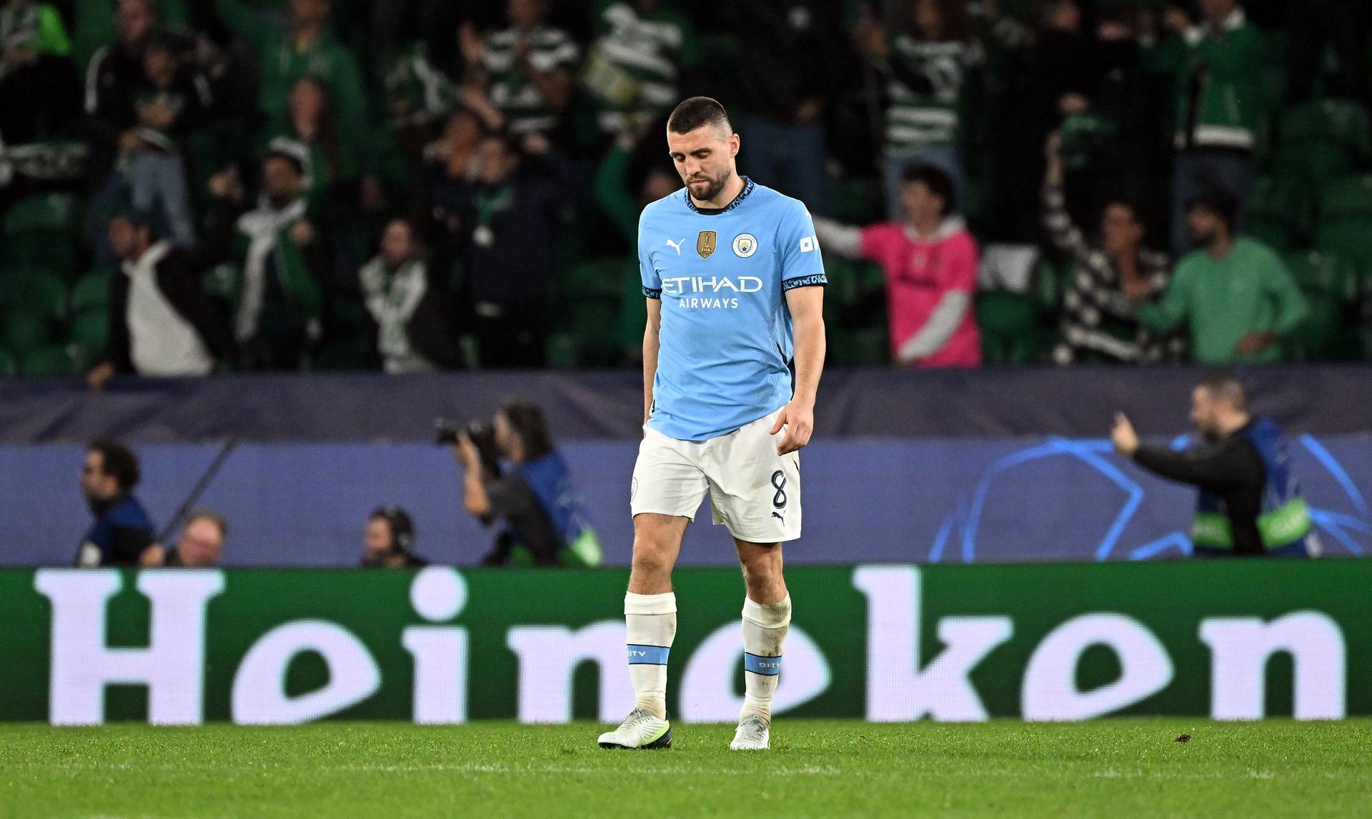 Sporting Lisbon v Manchester City - UEFA Champions League - League Stage - Estadio Jose Alvalade