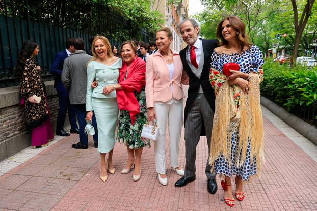 Javier Garcia Obregon And Eugenia Gil Give Themselves The Yes I Want Surrounded By Friends And Relatives, Madrid, Spain - 01 May 2024