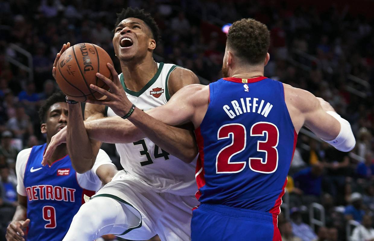 'Greek freak' pomeo Pistonse, Jazzeri pobijedili za novu nadu