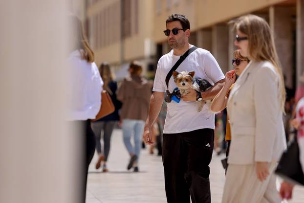 Zadar: Subotnje prijepodne u centru grada
