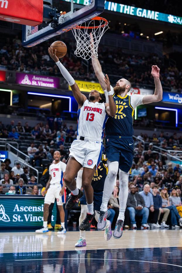 NBA: Detroit Pistons at Indiana Pacers