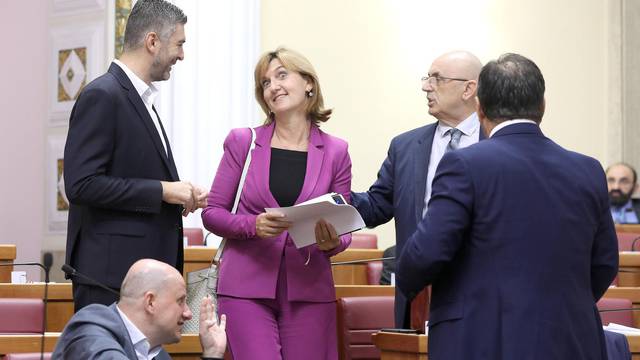 Zagreb: Sabor sjednicu nastavio glasovanjem