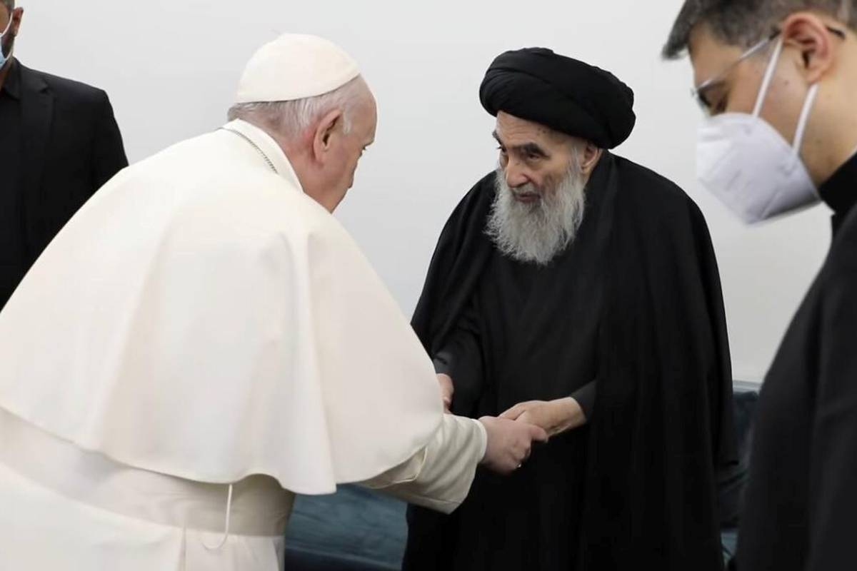 Papa o susretu sa Sistanijem: 'Ovo je univerzalna poruka'