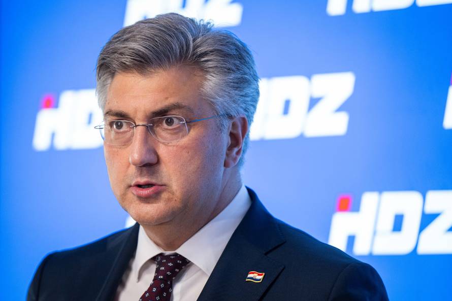 Zagreb: Andrej Plenković dao je izjavu nakon šireg predsjedništva HDZ-a 