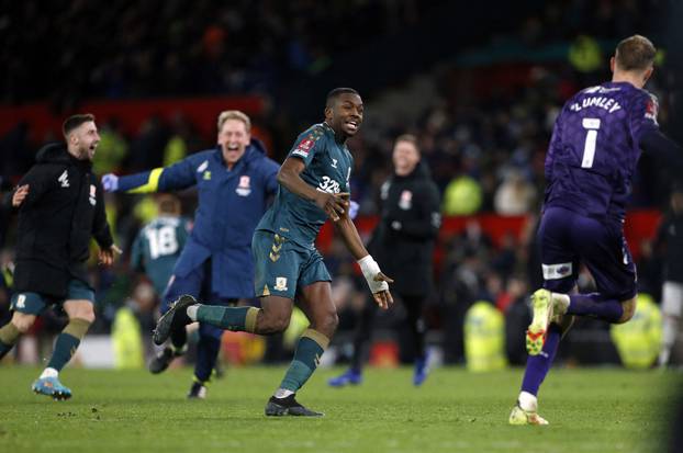 FA Cup Fourth Round - Manchester United v Middlesbrough