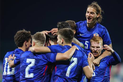 VIDEO Hrvatska U21 - Ukrajina 1-0: Mladi 'vatreni' blizu prvog mjesta na tablici. Pogledajte gol