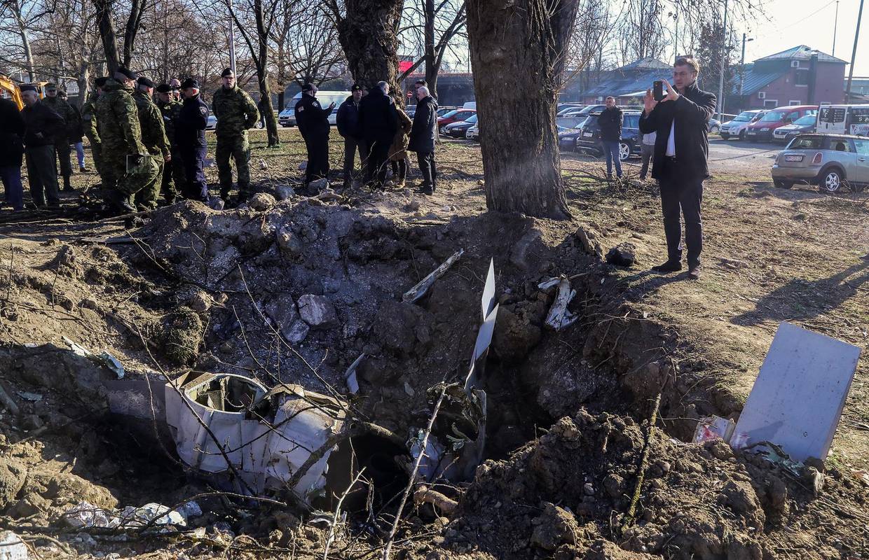 Na dijelovima letjelice koja se srušila u Zagrebu ipak nisu pronađeni tragovi eksploziva?