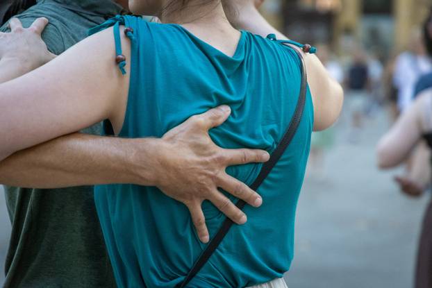 Zagreb: Tango na zrinjevackom plesnjaku