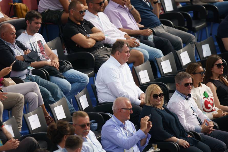 Zadar: Jakov Kitarović pratio meč Novaka Đokovića i Nine Serdarušića