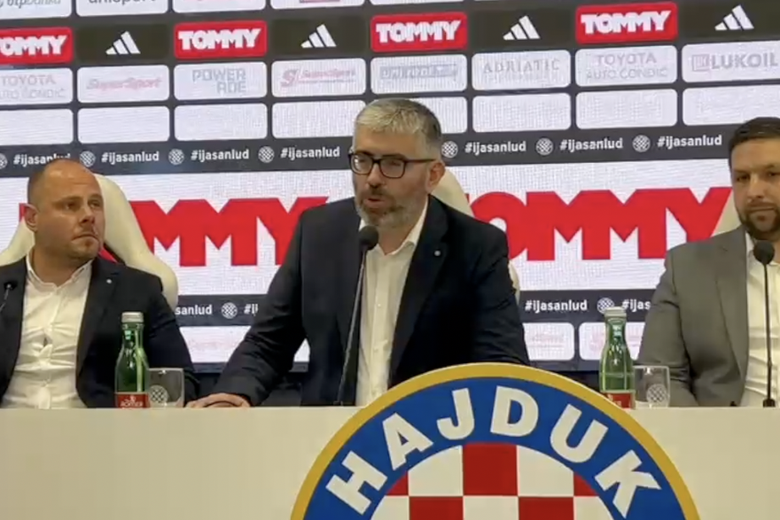 Split: Konferencija za medije u Hajduku