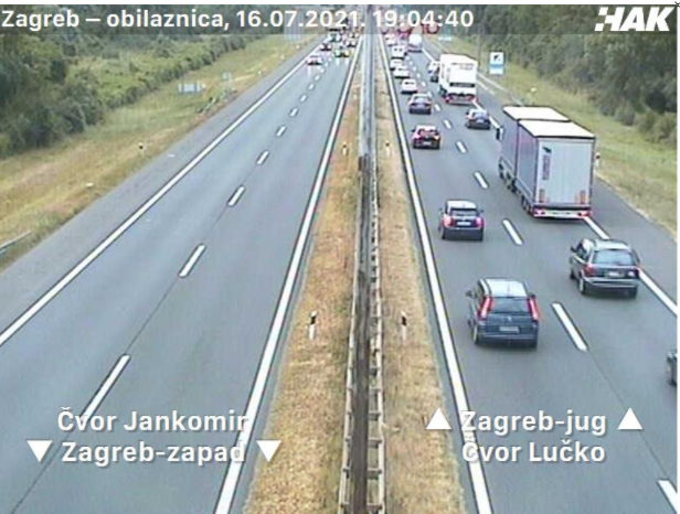 Prometni kolaps na zagrebačkoj obilaznici, kolona duga 25 km: 'Pa vozimo se već tri sata!'