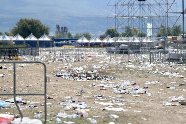 Jutro nakon koncerta Marka Perkovića Thompsona na sinjskom hipodromu