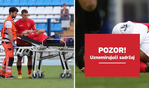 Najgore vijesti: Kapetanu Varaždina pukle tibija i fibula, prošao je gore i od Eduarda!