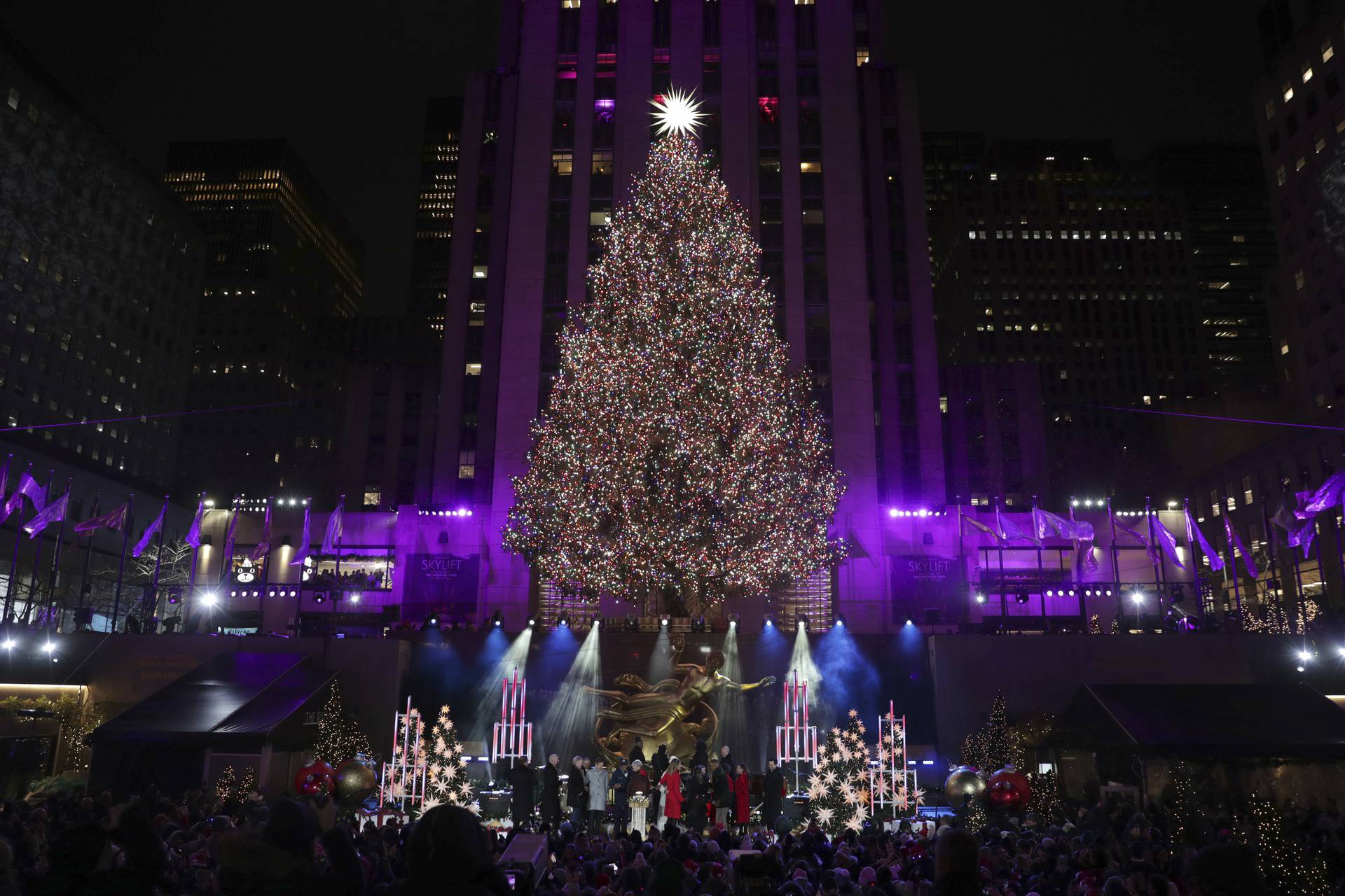 2024 Rockefeller Center Tree Lighting Ceremony