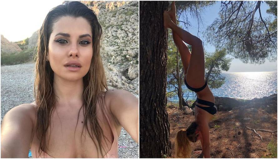 'Brutalno, to je žena koja može sve': Ecija pozirala naglavačke