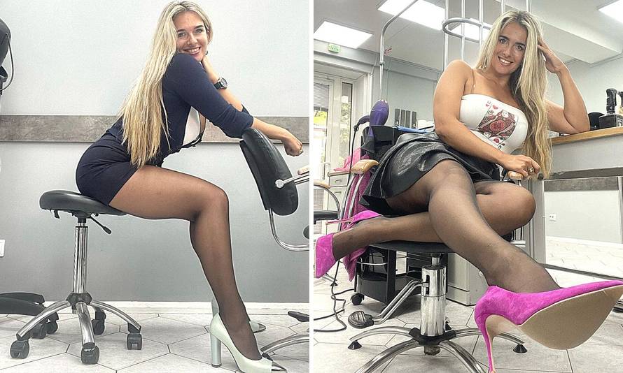 Stavila kameru u svoj frizerski salon. Muškarci čekaju u redu za frizuru. Nitko ne zna zašto