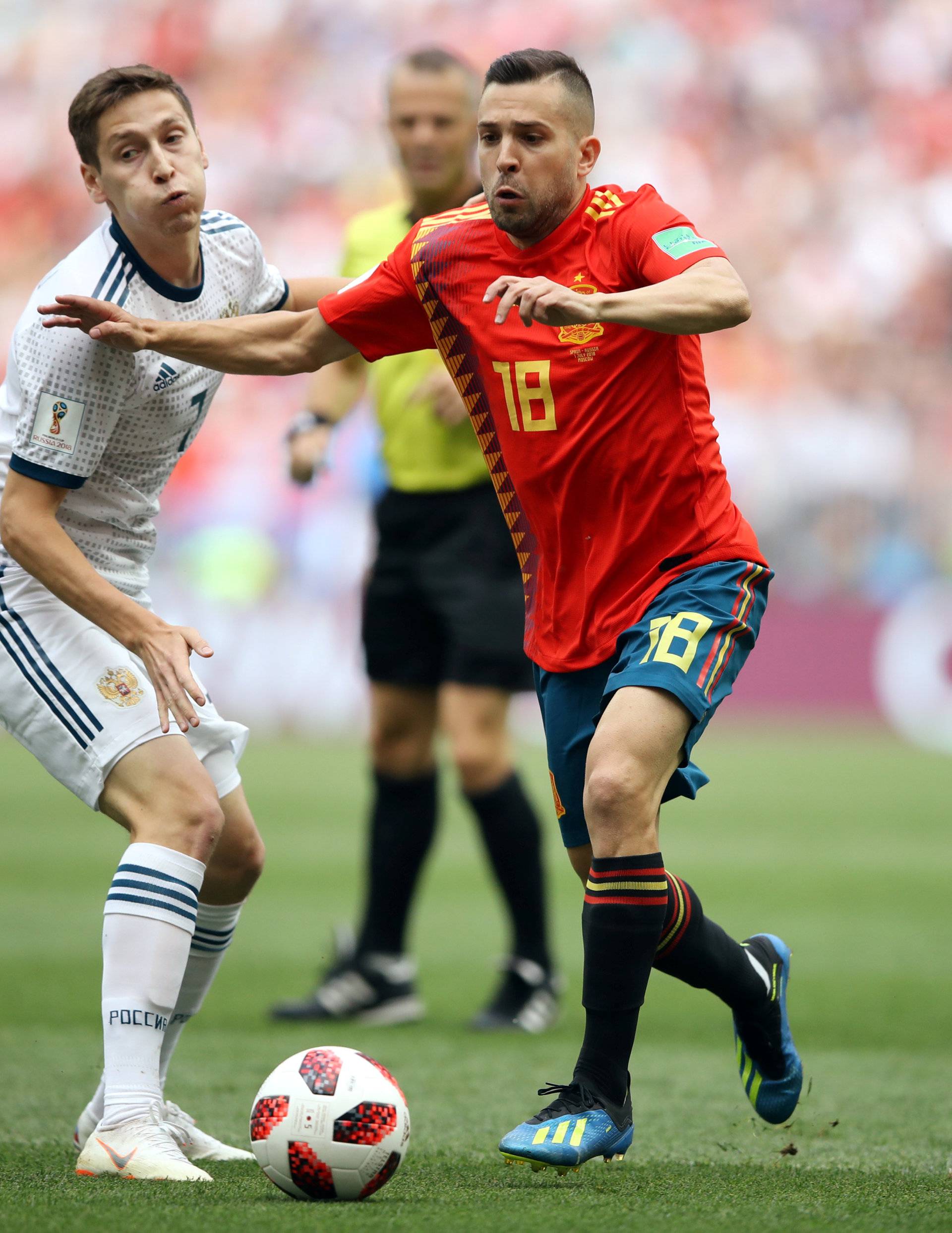 World Cup - Round of 16 - Spain vs Russia