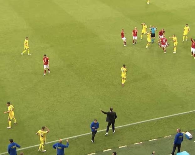 Šok i strepnja. Ovako su Danci reagirali kad se Eriksen srušio
