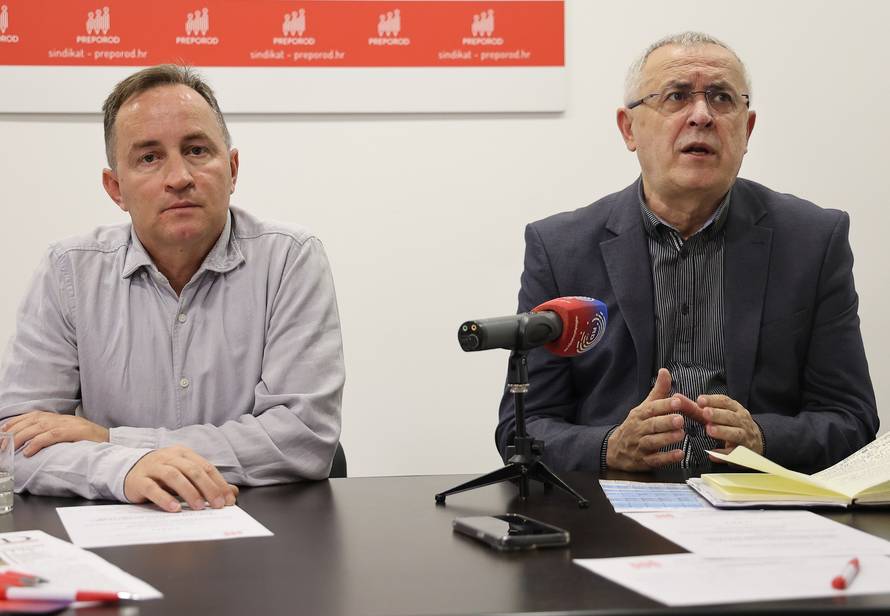 Split: Sindikat Preporod održao konferenciju za medije