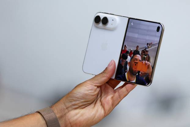 Apple holds event at the Steve Jobs Theater on its campus in Cupertino
