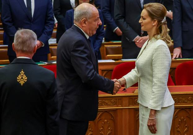 Inaugural session of Hungary's parliament in Budapest