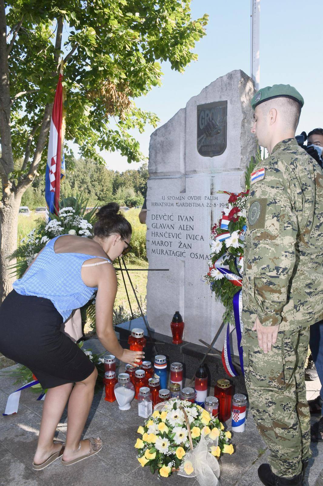 Obilježavanje 29. obljetnice akcije 'Brđani' i sudjelovanja 'Gromova' u obrani Sunje