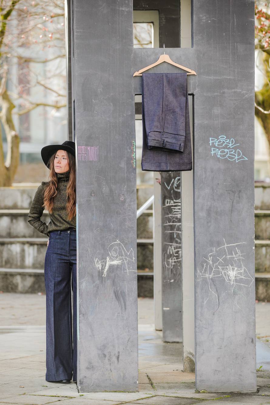 Dizajnerica Lana radi traperice po mjeri: 'Pri izradi pazim na materijal od kojih ih izrađujem'