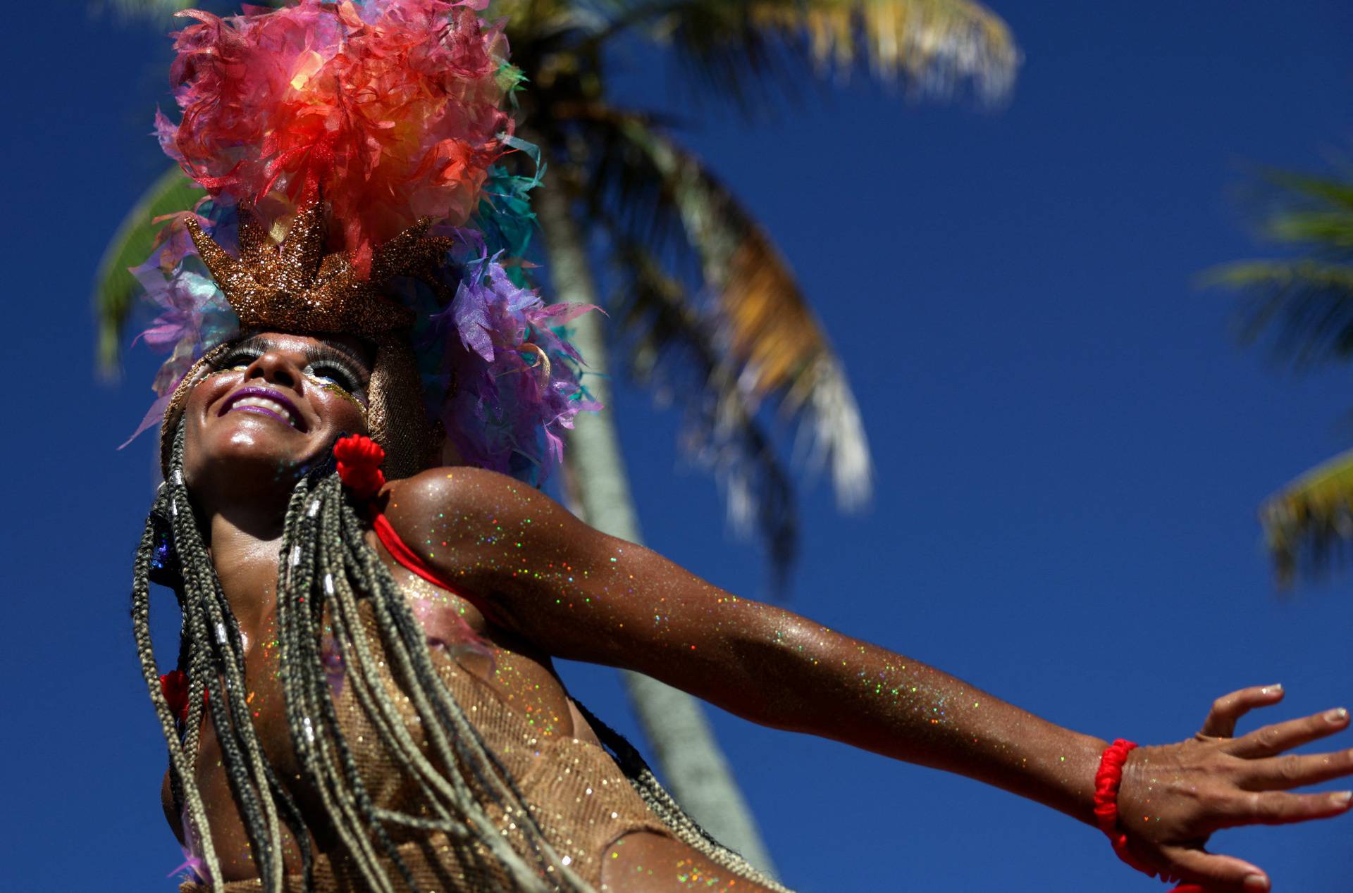 Carnival celebrations in Rio de Janeiro