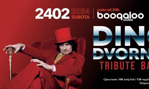 Koncert posvećen Dini Dvorniku 24. veljače u klubu Boogaloo-u