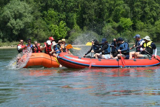 Rafting Hrvatskom Amazonom - Drava 2025. od legradskog ušća Mure u Dravu do Ješkova