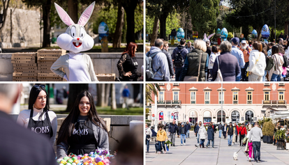 Uskrs po gradovima: U Splitu su se dijelile sirnice, u Vodicama se održao turnir u tucanju jaja...