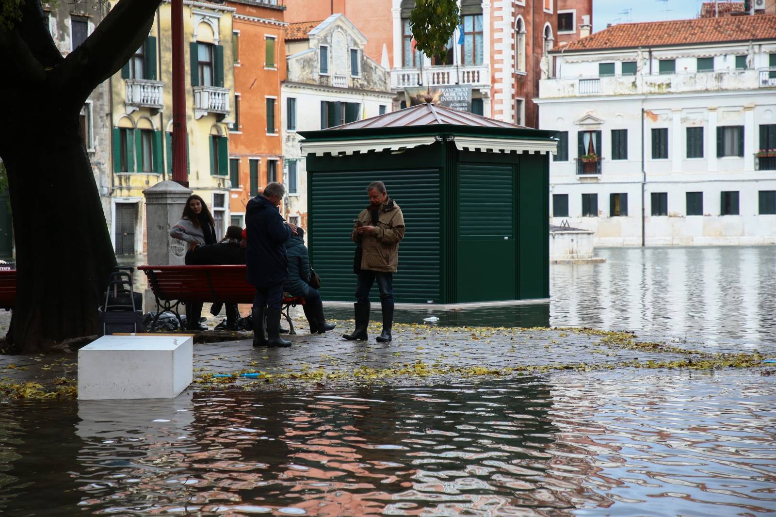 Extraordinary high water in Venice on November 15th 2019