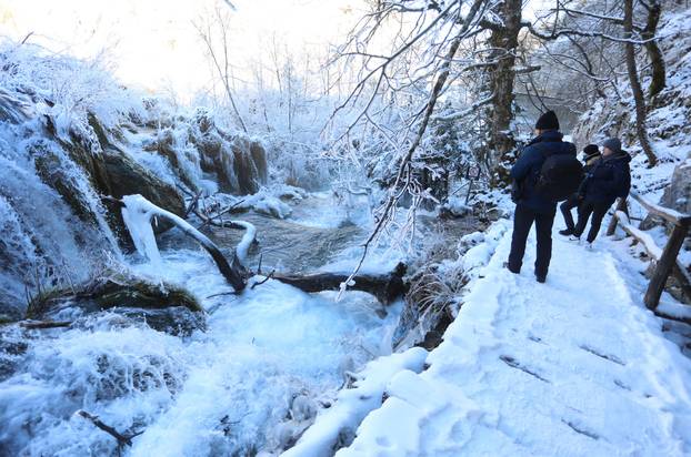 Plitvice pod snijegom i ledom