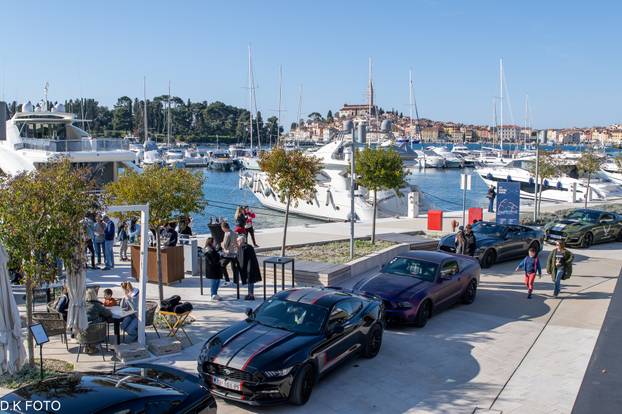 GALERIJA Kultni američki Mustanzi zablistali su u Rovinju