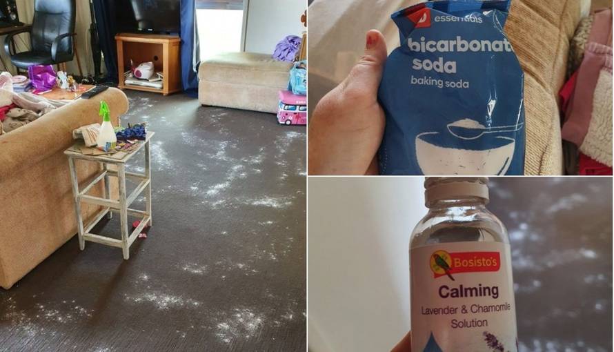 Mama pokazala kako napraviti mirisno sredstvo za čišćenje tepiha sa samo dva sastojka