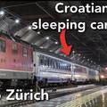 VIDEO Francuz pokazao vožnju vlakom od Zagreba do Züricha, gdje je spavao i što je sve jeo