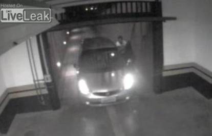 Lopov 'zaboravio' auto koji je ukrao u garaži