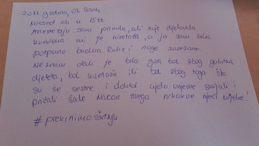 'Meni su na živo rezali tkivo i mišić, taj zvuk neću  zaboraviti'